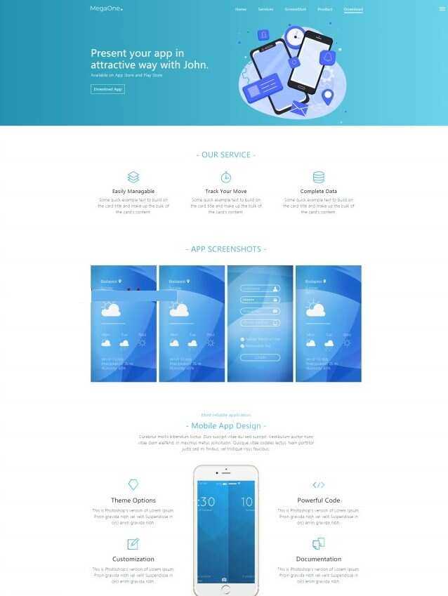 APP应用程序开发公司网站html模板 - 淘金派资源网
