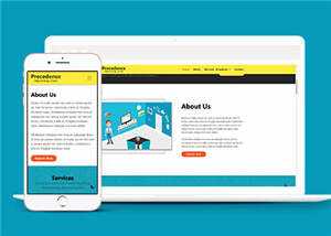 通用创意思维案例展示HTML网站模板下载 - 淘金派资源网