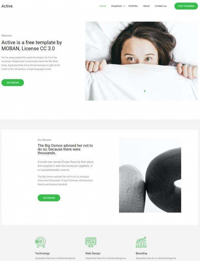 现代设计资讯博客网站html模板 - 淘金派资源网