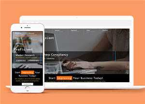 精通商务科技公司HTML网站模板下载 - 淘金派资源网