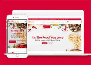 餐饮店铺外卖网站模板源码下载 - 淘金派资源网