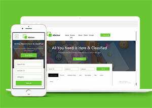 简约本地家政服务公司网站模板 - 淘金派资源网