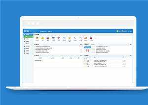简约办公OA管理系统后台源码模板下载 - 淘金派资源网