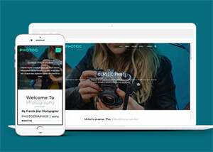 摄影工作室作品案例展示模板 - 淘金派资源网