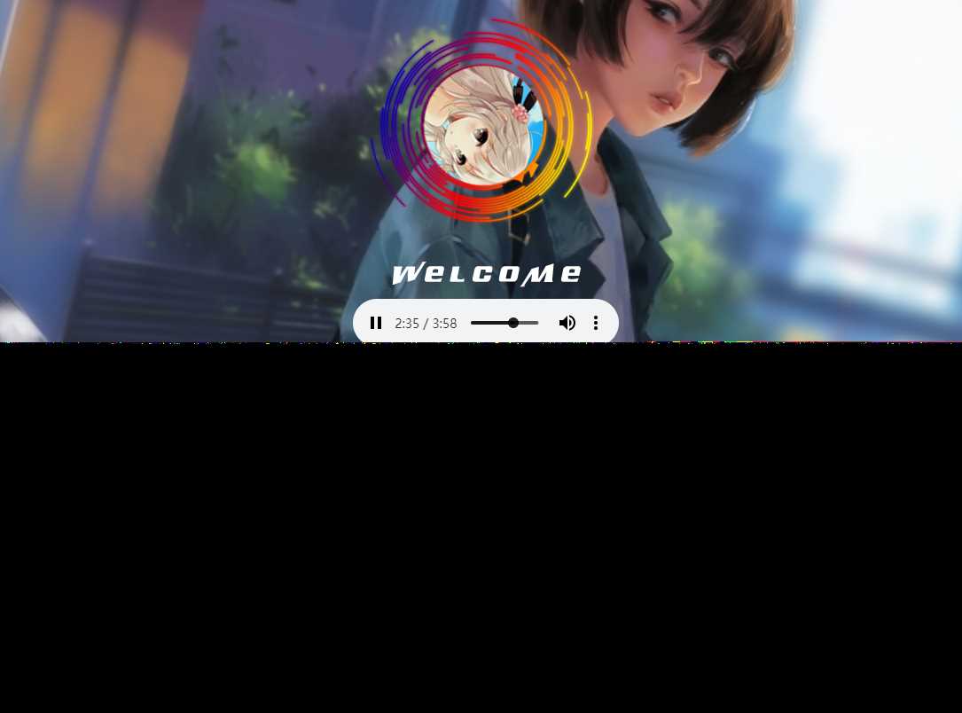 非常漂亮的一款html引导页导航网站旋转头像变幻背景单页源码 - 淘金派资源网