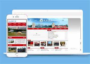 宽屏学院技术学校类网站前端模板 - 淘金派资源网