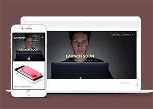 宽屏响应式应用APP网站模板下载 - 淘金派资源网