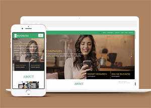 宽屏证券分析师个人类网站模板 - 淘金派资源网