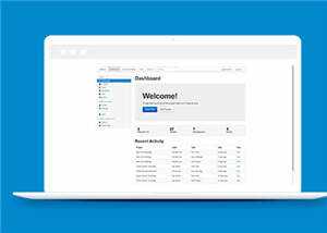 通用响应式Bootstrap后台源码模板下载 - 淘金派资源网