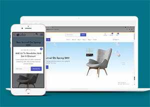 宽屏欧式家具电子商务网站模板 - 淘金派资源网