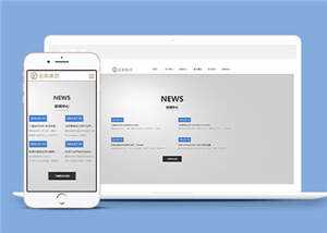 简约金融行业企业前端HTML网页下载 - 淘金派资源网