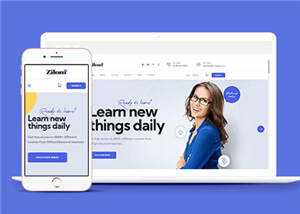 在线教育学习官网源码模板下载 - 淘金派资源网