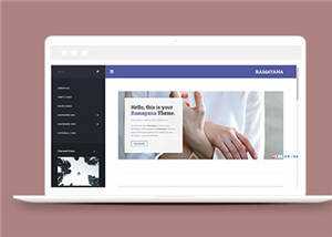 简洁企业产品信息网站源码模板 - 淘金派资源网