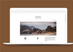 简约企业产品信息企业源码模板下载 - 淘金派资源网