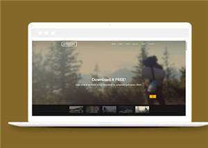 开拓冒险工作室企业网页源码模板 - 淘金派资源网