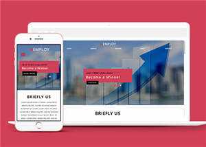 数据分析服务公司网页源码模板下载 - 淘金派资源网