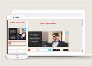 专业设计HTML5手机UI套件下载 - 淘金派资源网