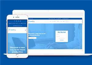 响应式主机销售HTML网页模板下载 - 淘金派资源网