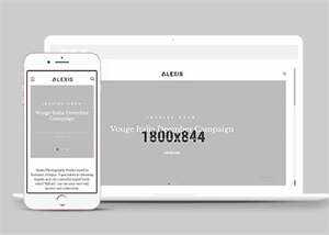 简洁大气摄影作品展示网站模板 - 淘金派资源网