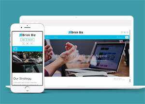 网络营销公司类HTML5网页模板 - 淘金派资源网