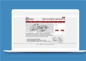 红色珠宝公司源码模板下载 - 淘金派资源网