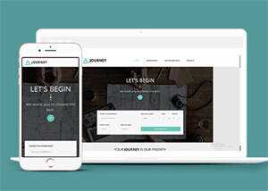 浅蓝色旅行社HTML网站模板下载 - 淘金派资源网