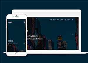 简洁创意动态记录响应式网站模板下载 - 淘金派资源网