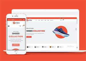 服装配饰生活电商网站模板源码 - 淘金派资源网