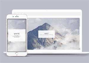 响应式轻量级图片相册HTML模板 - 淘金派资源网