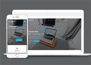 手机应用开发公司网站模板下载 - 淘金派资源网