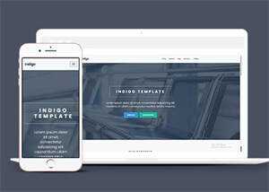 宽屏大气公司团队官网模板下载 - 淘金派资源网