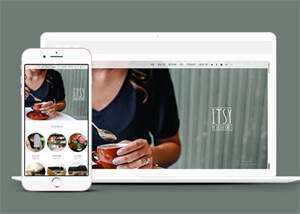 简洁个人休闲博客网页模板下载 - 淘金派资源网