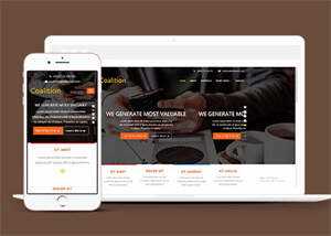 简洁教育科技创业公司网站模板 - 淘金派资源网