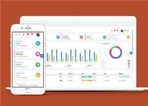 简约后台管理Bootstrap5模板源码下载 - 淘金派资源网