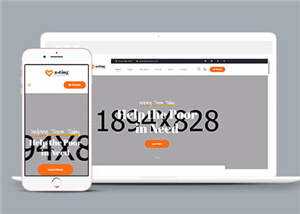 简洁慈善公益捐赠网站模板源码下载 - 淘金派资源网