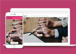 简洁财富咨询管理公司网页模板源码下载 - 淘金派资源网