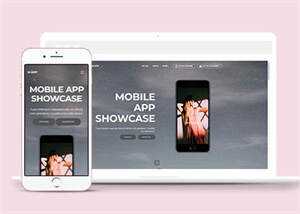 MOBILE手机响应式网站模板下载 - 淘金派资源网