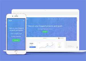 互联网云平台公司网站模板源码 - 淘金派资源网