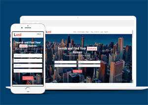 世界各地房产出售网站模板下载 - 淘金派资源网