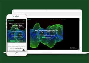 动画幻灯Awe7商业网站模板下载 - 淘金派资源网