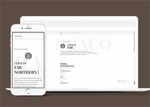 简洁程序员求职简历模板下载 - 淘金派资源网