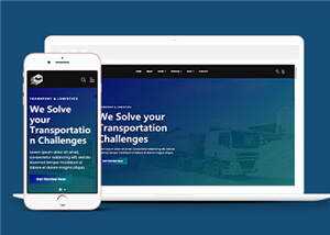 简约物流公司源码模板下载 - 淘金派资源网