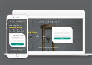 沙漏倒计时上线网站模板下载 - 淘金派资源网