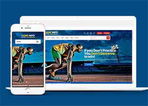 在线少儿英语外教网站模板下载 - 淘金派资源网