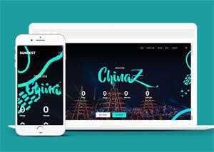 世界巡回演唱会票务专题模板 - 淘金派资源网