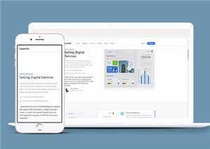 简洁产品特点展示公司html模板下载 - 淘金派资源网