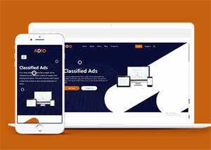 简洁数字广告推广公司网站模板 - 淘金派资源网