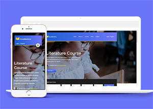 在线教育课堂HTML5网站模板 - 淘金派资源网