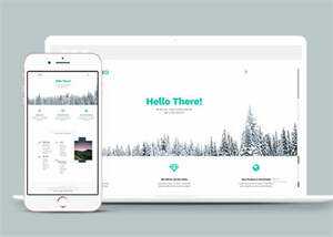 关于极简设计公司响应式模板下载 - 淘金派资源网
