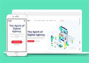 云计算IDC服务商网站模板下载 - 淘金派资源网